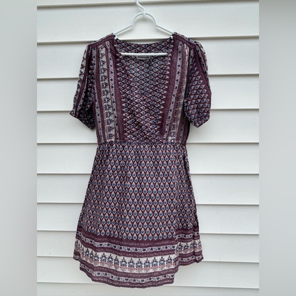 Urban Outfitters Dresses & Skirts - Urban Outfitters Red Puff Sleeve Mini Sundress